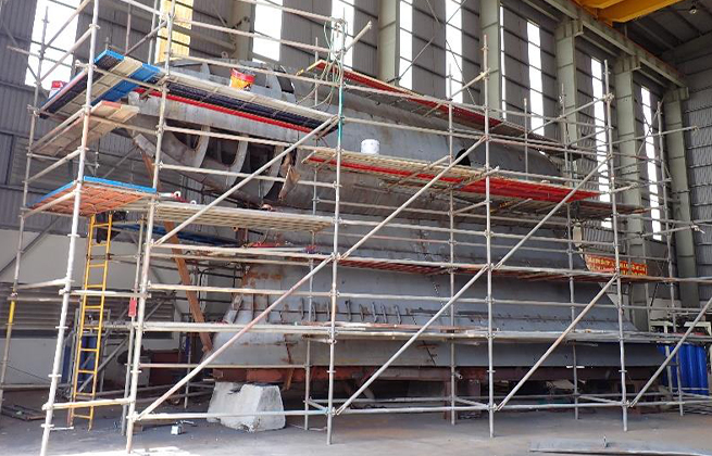 Scillonian-4-unit-11-being-fabricated-01-April-2025